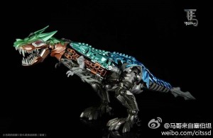Transformers News: In-Hand Images: Transformers: Age of Extinction Platinum Edition Leader Class Grimlock