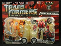 Transformers News: In Box Images of Scout 2 Packs "Windy City Chase" and "Road Rival Showdown"