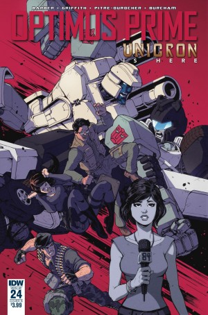 Transformers News: Review of IDW Transformers Optimus Prime #24