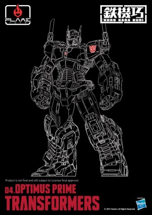 Transformers News: Flame Toys Kuro Kara Kuri Optimus Prime 04 Optimus Prime Teased
