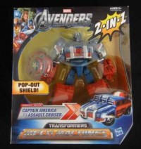 Transformers News: Transformers Marvel Crossovers Reissued as Transformers Mech Machines in Avengers toy line