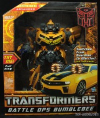 Transformers News: In-Package Images of Battle Ops Bumblebee