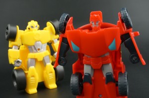 Transformers News: New Galleries: Rescue Bots Superchargers Sideswipe and Bumblebee, Amazon Heatwave, plus Rescan Blurr and Salvage