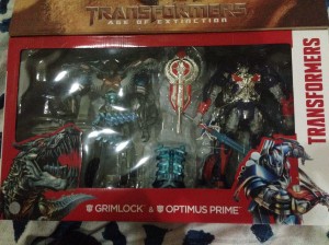 Transformers News: Transformers: Age of Extinction Platinum Leader Pack Optimus Prime and Grimlock Sighted in Malaysia