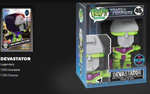 Transformers News: 6 New TF Funko Pop Exclusives Can Only be Acquired Through NFT Lottery Purchase