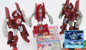 Transformers News: TakaraTomy Transformers Adventure TAV-19 Powerglide Comparison Tweet