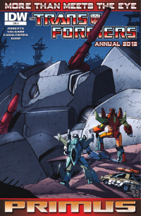 Transformers News: Transformers: More Than Meets The Eye Annual 2012 Preview