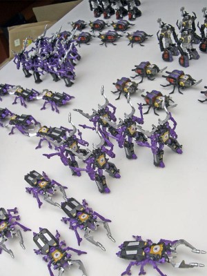 Transformers News: Takara Tomy Transformers Adventure Insecticons TAV17 Shrapnel and TAV18 Bombshell