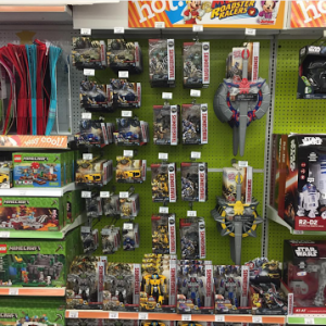 Transformers News: Transformers: The Last Knight Role Play Toys Sighted at ToysRus in California!