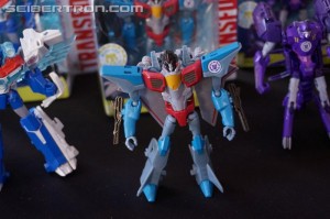 Transformers News: Hasbro Press Event: Transformers Robots in Disguise 5-Step Starscream, 3-Step Bisk, and More!! #HasbroSDCC