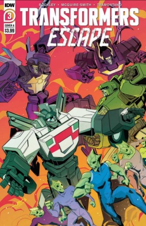 Transformers News: 5 Page Preview of IDW Transformers: Escape Issue #3