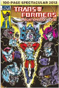 Transformers News: Transformers: Regeneration One 100-Page Spectacular Preview