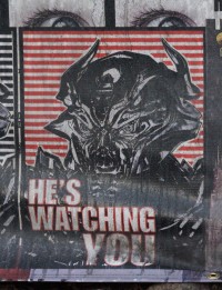 Transformers News: New video and gallery of Propaganda Posters from set of Transformers 4 in Chicago