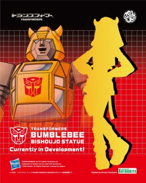 Transformers News: Kotobukiya Teases Bishoujo Bumblebee as Optimus Prime Pre-Orders Open