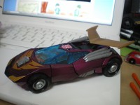 Transformers News: New Images of Takara Animated Rodimus and Waspinator