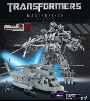 Transformers News: Transformers Movie Masterpiece MPM-13 Blackout Revealed
