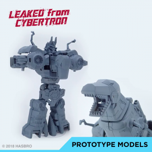 Transformers News: 'Leaked from Cybertron' Images of Power of the Primes Grimlock and Volcanicus