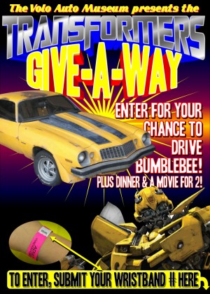 Transformers News: Volo Auto Museum Transformers Sweepstakes - Age of Extinction Competition