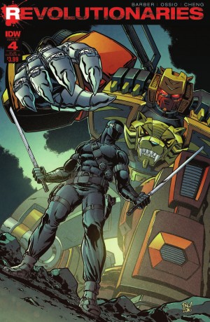 Transformers News: Review of IDW Revolutionaries #4