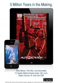 Transformers News: IDW Publishing Launches First-Ever Digital-Only TRANSFORMERS Comic Series, AUTOCRACY
