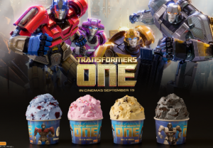 Transformers News: Transformers Characters are getting their own Gelato Flavors in Australia