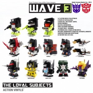 Transformers News: The Loyal Subjects Transformers Vinyls Wave 3 Official Image