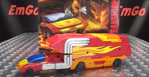 Transformers News: Another video review of Kingdom Commander Class Rodimus Prime