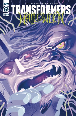 Transformers News: Five Page Preview of IDW Transformers Halloween Special 2021