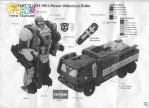 Transformers News: Transformers: Age of Extinction Power Attackers Figures Revealed