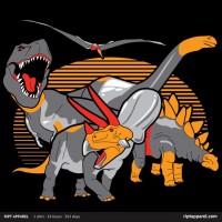 Transformers News: New RIPT Apparel "Land Before Prime" Dinobot inspired T-Shirt