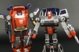 Transformers News: New Galleries: e-Hobby Exclusives Crosscut and Road Rage