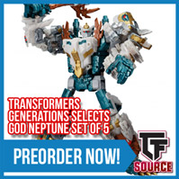 Transformers News: TFSource News - MP51 Arcee, FH Naval Commander, Gen Selects God Neptune, Sentinel Rayearth & More!