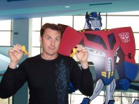 Transformers News: David Kaye - Not in Transformers: Prime