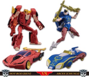 Transformers News: Pre-Order Listings for Takara Tomy Mall Transformers X Street Fighter II Sets
