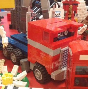 Unofficial LEGO Transformers Models at Legoland Discovery Center Kansas City