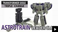 Transformers News: Video Review for Transformers War for Cybertron Seige Leader Class Astrotrain
