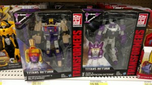 Transformers News: Transformers Titans Return Octone and Blitzwing found at US retail