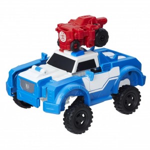 Transformers News: Robots in Disguise Activator Combiners Strongarm with Trickout and Bumblebee with Stuntwing