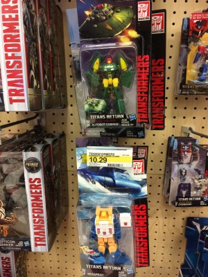 Transformers News: Titans Return Legends Class Seaspray and Cosmos Found at Retail