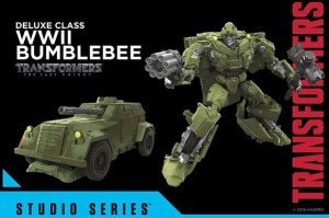 Transformers News: Official Images - Transformers Studio Series WWII Bumblebee, Sideswipe, Barricade, Clunker Bumblebee, Crankcase