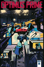 Transformers News: iTunes Preview of IDW Optimus Prime #8