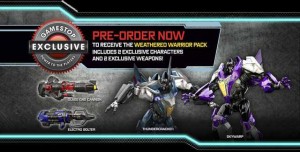 Transformers News: Official Details on GameStop "Weathered Warriors" Transformers: Rise of the Dark Spark Exclusive Content Pack