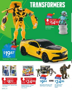 Transformers News: Transformers The Last Knight toys featured in the Wal-Mart Holiday Toy Book