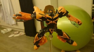 Transformers News: Evolution Of Bumblebee In Hand Images