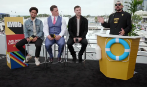 Transformers News: Transformers Bumblebee Movie Interview with Cast and Director Travis Knight #SDCC2018 #JoinTheBuzz