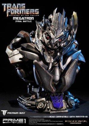 Transformers News: Prime 1 Studios "Final Battle" Megatron Bust