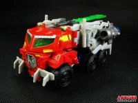 Transformers News: Transformers Prime "Beast Hunters" Voyager Beast Optimus Prime In-Hand and In-Package Images