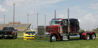 Transformers News: Transformers ROTF Optimus Prime Truck Replica On eBay