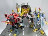 Transformers News: In-Depth Images of Takara Animated Swoop and Snarl