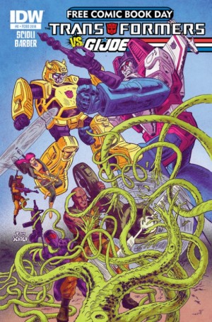 Transformers News: IDW Transformers vs. G.I. Joe #0 (FCBD) - Tom Scioli and John Barber Interview